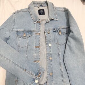 Light Blue Denim Jacket - Women's Jean Jacket